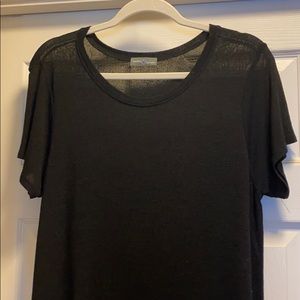 Market & Spruce black shirt